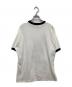 Hysteric Glamour (ヒステリックグラマー) リンガーTシャツ ホワイト×ブラック サイズ:L：7000円