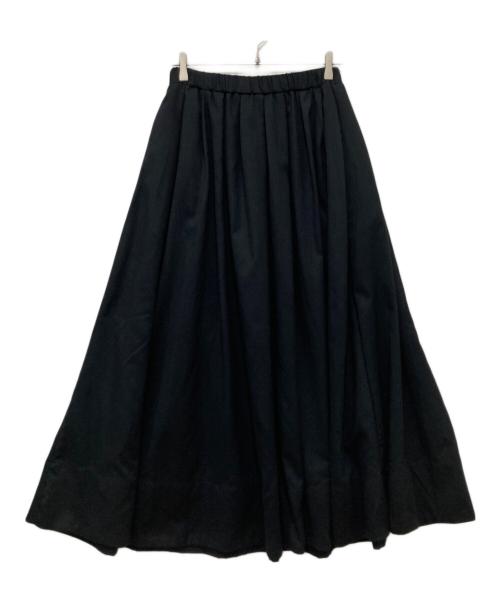 JOURNAL STANDARD relume（ジャーナルスタンダード レリューム）JOURNAL STANDARD relume (ジャーナルスタンダード レリューム) ウォッシャブルブラッシュイージーフレアスカート ブラック サイズ:FREEの古着・服飾アイテム