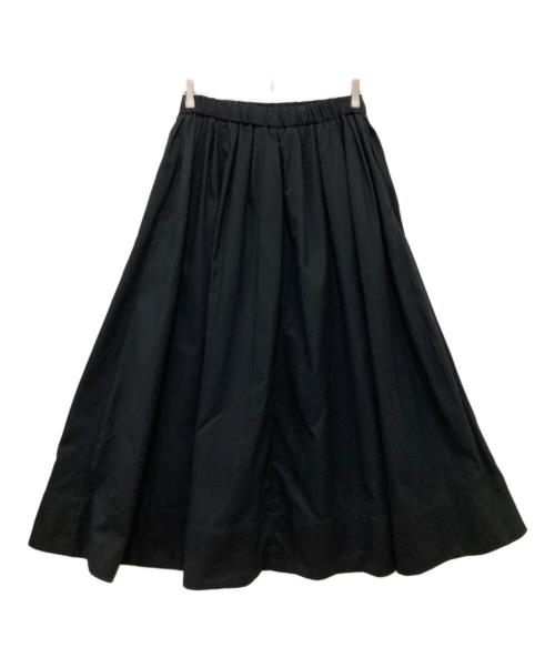 JOURNAL STANDARD relume（ジャーナルスタンダード レリューム）JOURNAL STANDARD relume (ジャーナルスタンダード レリューム) ウォッシャブルブラッシュイージーフレアスカート ブラック サイズ:FREEの古着・服飾アイテム