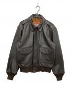 cooperクーパー）の古着「A2フライトジャケット」｜ブラウン