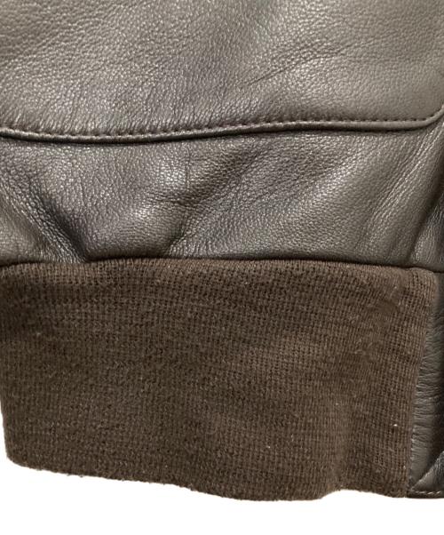 cooper（クーパー）cooper (クーパー) A2フライトジャケット ブラウン サイズ:36Rの古着・服飾アイテム