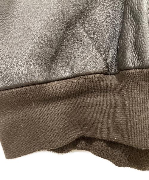 cooper（クーパー）cooper (クーパー) A2フライトジャケット ブラウン サイズ:36Rの古着・服飾アイテム