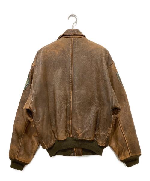 AVIREX（アヴィレックス）AVIREX (アヴィレックス) Type A2フライトジャケット ブラウン サイズ:不明の古着・服飾アイテム