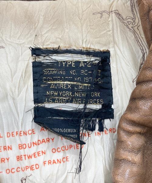 AVIREX（アヴィレックス）AVIREX (アヴィレックス) Type A2フライトジャケット ブラウン サイズ:不明の古着・服飾アイテム
