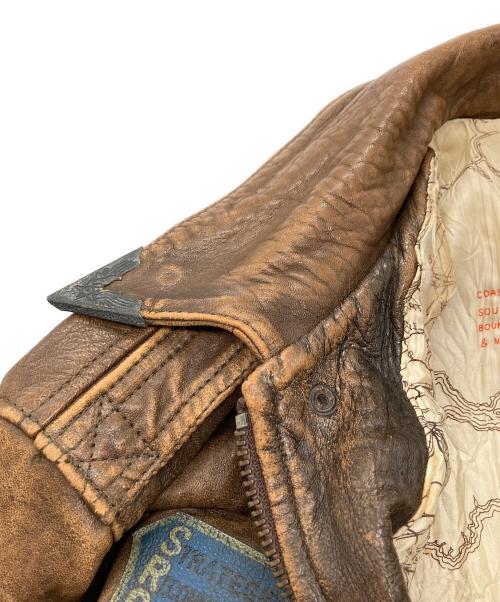 AVIREX（アヴィレックス）AVIREX (アヴィレックス) Type A2フライトジャケット ブラウン サイズ:不明の古着・服飾アイテム