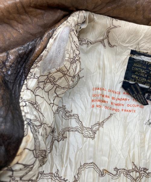 AVIREX（アヴィレックス）AVIREX (アヴィレックス) Type A2フライトジャケット ブラウン サイズ:不明の古着・服飾アイテム