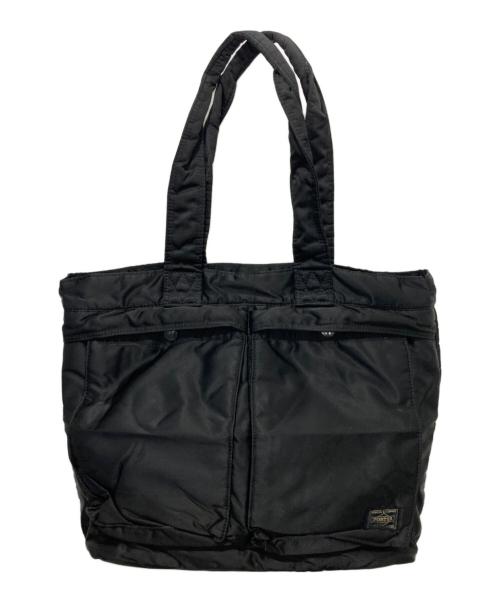 PORTER（ポーター）PORTER (ポーター) タンカートートバッグ ブラック サイズ:下記参照の古着・服飾アイテム