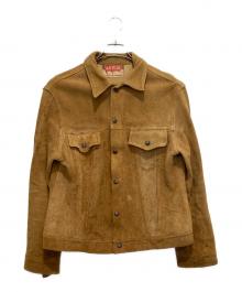 LEVI'S（リーバイス）の古着「3rdタイプスエードジャケット 60’S ビックE」｜ブラウン