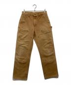 CarHarttカーハート）の古着「ダックダブルニーパンツ」｜ベージュ