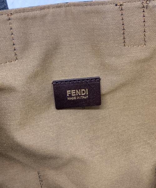 FENDI（フェンディ）FENDI (フェンディ) レオパードトートバッグ ブラウン サイズ:実寸サイズをご確認くださいの古着・服飾アイテム