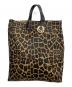 FENDI（フェンディ）の古着「レオパードトートバッグ」｜ブラウン