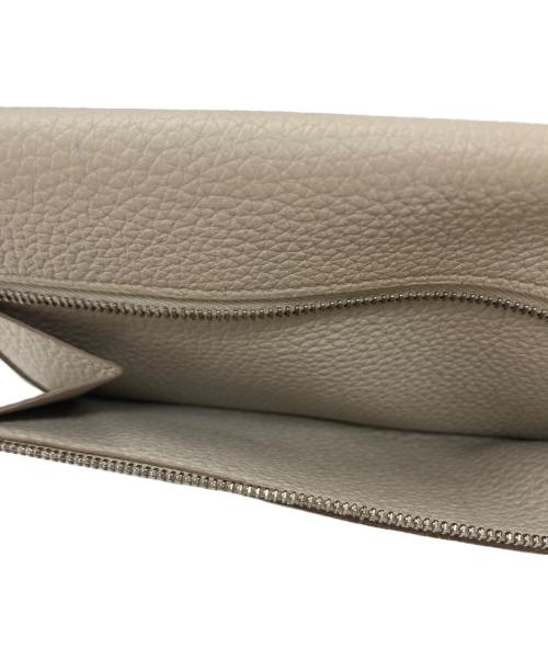 HERMES（エルメス）HERMES (エルメス) ドゴンロング GM / 長財布 ベージュ サイズ:実寸サイズをご確認くださいの古着・服飾アイテム