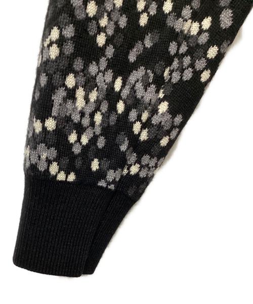 KRIS VAN ASSCHE（クリス ヴァン アッシュ）KRIS VAN ASSCHE (クリス ヴァン アッシュ) ニット ブラック サイズ:Mの古着・服飾アイテム