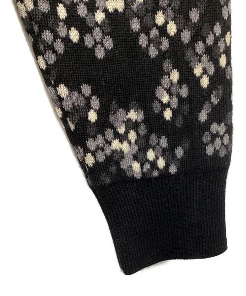 KRIS VAN ASSCHE（クリス ヴァン アッシュ）KRIS VAN ASSCHE (クリス ヴァン アッシュ) ニット ブラック サイズ:Mの古着・服飾アイテム