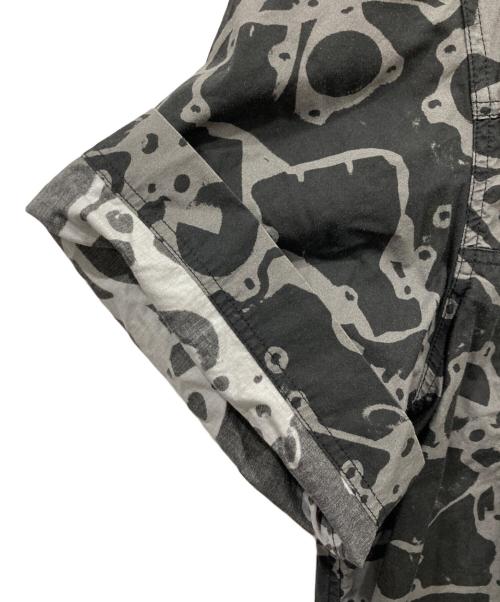 BALENCIAGA（バレンシアガ）BALENCIAGA (バレンシアガ) 総柄半袖シャツ ブラック サイズ:39の古着・服飾アイテム