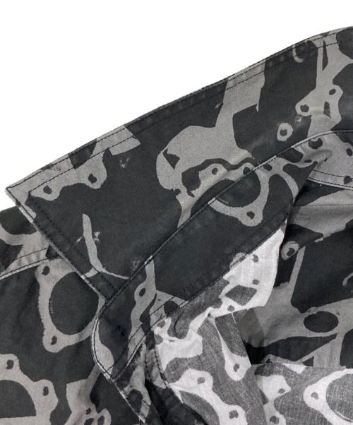 BALENCIAGA（バレンシアガ）BALENCIAGA (バレンシアガ) 総柄半袖シャツ ブラック サイズ:39の古着・服飾アイテム