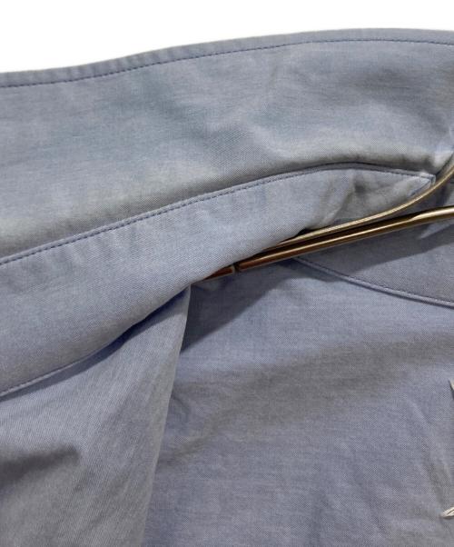 Maison Margiela（メゾンマルジェラ）Maison Margiela (メゾンマルジェラ) オーバーサイズBDシャツ ブルー サイズ:38の古着・服飾アイテム