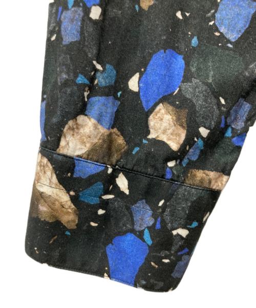 Acne studios（アクネ ストゥディオス）ACNE STUDIOS (アクネ ストゥディオス) ISHERWOOD PRINT AW14シャツ ブラック サイズ:45の古着・服飾アイテム