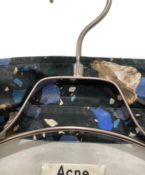 Acne studios（アクネ ストゥディオス）ACNE STUDIOS (アクネ ストゥディオス) ISHERWOOD PRINT AW14シャツ ブラック サイズ:45の古着・服飾アイテム