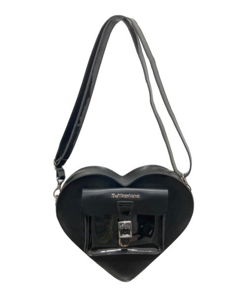 Dr.Martens（ドクターマーチン）Dr.Martens (ドクターマーチン) ハート型ショルダーバッグ ブラックの古着・服飾アイテム