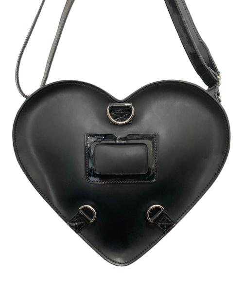 Dr.Martens（ドクターマーチン）Dr.Martens (ドクターマーチン) ハート型ショルダーバッグ ブラックの古着・服飾アイテム