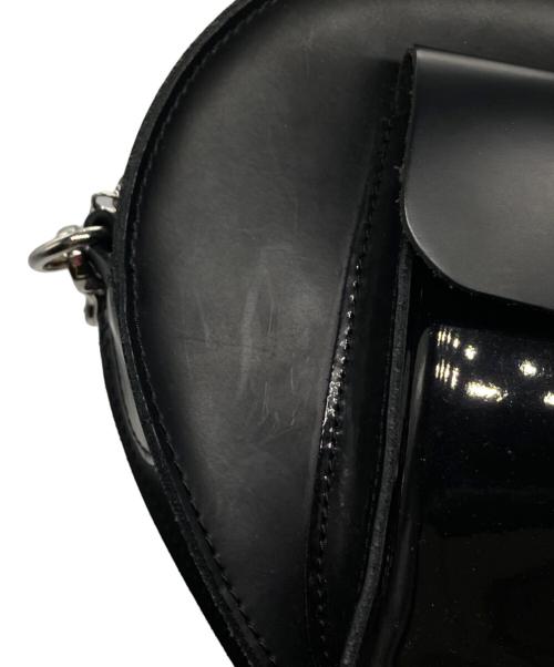 Dr.Martens（ドクターマーチン）Dr.Martens (ドクターマーチン) ハート型ショルダーバッグ ブラックの古着・服飾アイテム