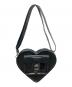 Dr.Martens (ドクターマーチン) ハート型ショルダーバッグ ブラック：10000円