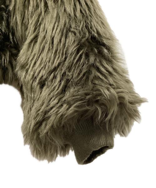 08sircus（ゼロエイトサーカス）08sircus (ゼロエイトサーカス) Rex eco Fur MA-1 reversible / MA-1 リバーシブル ジャケット カーキ サイズ:4の古着・服飾アイテム