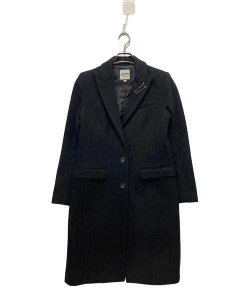 Jean Paul GAULTIER（ジャンポールゴルチェ）Jean Paul GAULTIER (ジャンポールゴルチェ) チェスターコート ブラック サイズ:38の古着・服飾アイテム