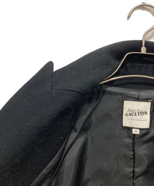 Jean Paul GAULTIER（ジャンポールゴルチェ）Jean Paul GAULTIER (ジャンポールゴルチェ) チェスターコート ブラック サイズ:38の古着・服飾アイテム