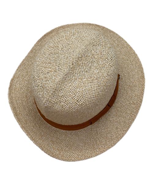 Mr.FATMAN（ミスターファットマン）mr.fatman (ミスターファットマン) ストローハット アイボリーの古着・服飾アイテム