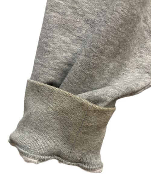 SUPREME（シュプリーム）SUPREME (シュプリーム) Contrast Hooded Sweatshirt グレー×レッド サイズ:XLの古着・服飾アイテム