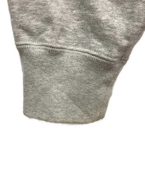 SUPREME（シュプリーム）SUPREME (シュプリーム) Contrast Hooded Sweatshirt グレー×レッド サイズ:XLの古着・服飾アイテム