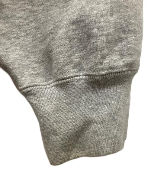 SUPREME（シュプリーム）SUPREME (シュプリーム) Contrast Hooded Sweatshirt グレー×レッド サイズ:XLの古着・服飾アイテム