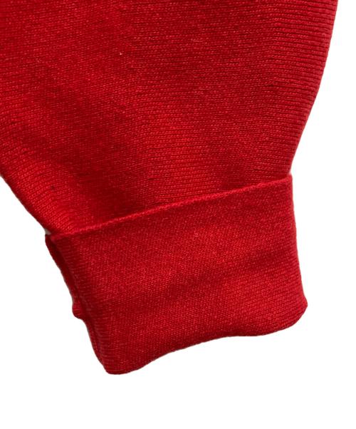 Noble（ノーブル）Noble (ノーブル) カシミヤMIX スムースVプルオーバー レッド サイズ:-の古着・服飾アイテム