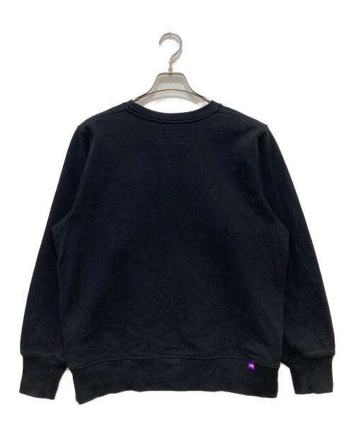 THE NORTHFACE PURPLELABEL（ザ・ノースフェイス パープルレーベル）THE NORTHFACE PURPLELABEL (ザ・ノースフェイス パープルレーベル) Field Crewneck Sweatshirt ブラック サイズ:Mの古着・服飾アイテム