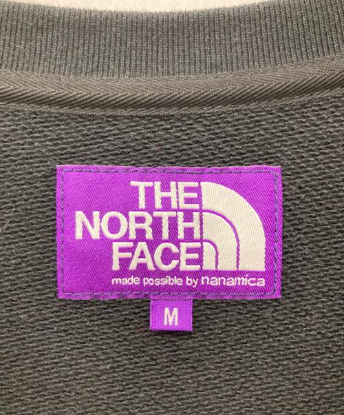 THE NORTHFACE PURPLELABEL（ザ・ノースフェイス パープルレーベル）THE NORTHFACE PURPLELABEL (ザ・ノースフェイス パープルレーベル) Field Crewneck Sweatshirt ブラック サイズ:Mの古着・服飾アイテム