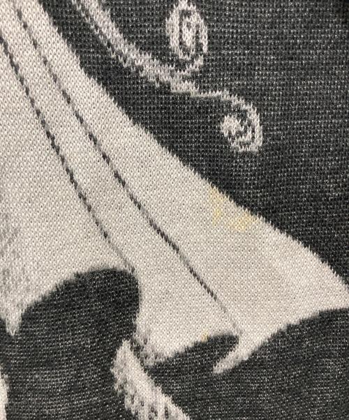 s'yte（サイト）s'yte (サイト) 伊藤潤二 (イトウジュンジ) Tomie Pullover Jacquard Knit / 20AW  ブラック サイズ:3の古着・服飾アイテム