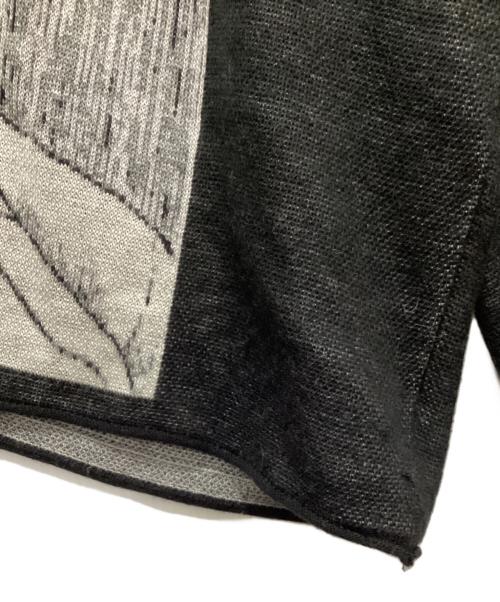 s'yte（サイト）s'yte (サイト) 伊藤潤二 (イトウジュンジ) Uzumaki Jacquard Culottes Pants ブラック サイズ:3の古着・服飾アイテム