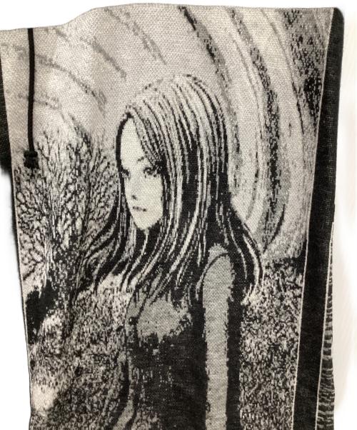 s'yte（サイト）s'yte (サイト) 伊藤潤二 (イトウジュンジ) Uzumaki Jacquard Culottes Pants ブラック サイズ:3の古着・服飾アイテム