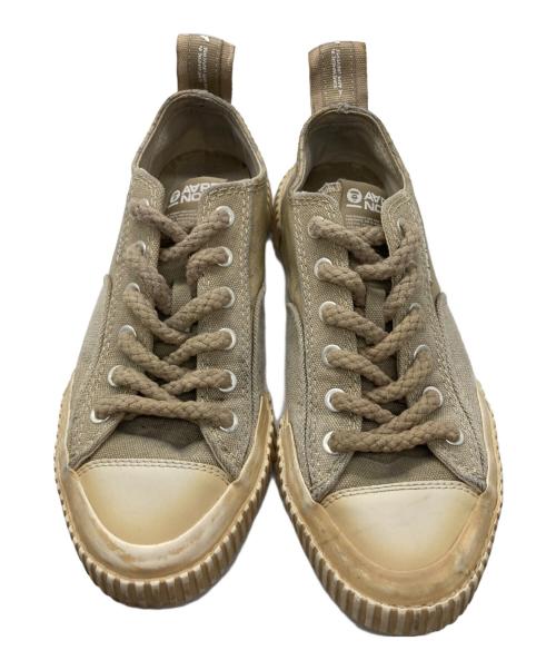 A BATHING APE（ア ベイシング エイプ）A BATHING APE (ア ベイシング エイプ) GALAXYロートップスニーカー カーキ サイズ:28の古着・服飾アイテム