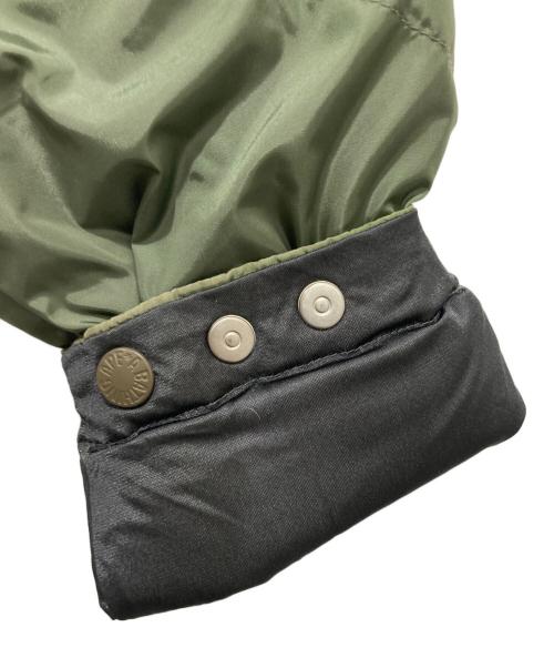 A BATHING APE（ア ベイシング エイプ）A BATHING APE (ア ベイシング エイプ) ダウンジャケット グリーン サイズ:Lの古着・服飾アイテム