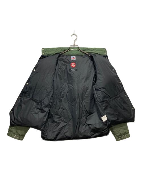 A BATHING APE（ア ベイシング エイプ）A BATHING APE (ア ベイシング エイプ) ダウンジャケット グリーン サイズ:Lの古着・服飾アイテム