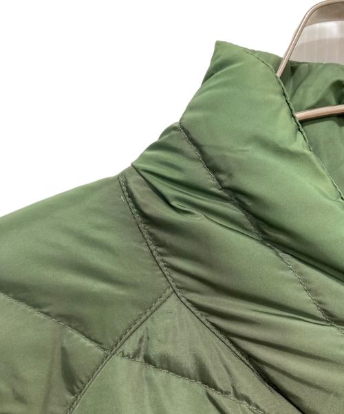 A BATHING APE（ア ベイシング エイプ）A BATHING APE (ア ベイシング エイプ) ダウンジャケット グリーン サイズ:Lの古着・服飾アイテム