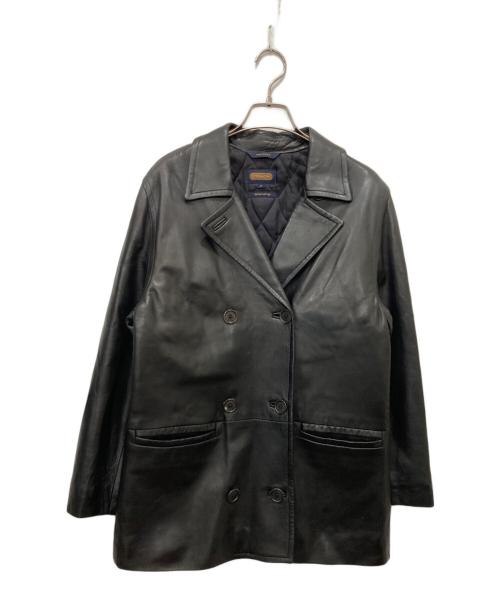 COACH（コーチ）COACH (コーチ) ラムレザーコート ブラック サイズ:Sの古着・服飾アイテム