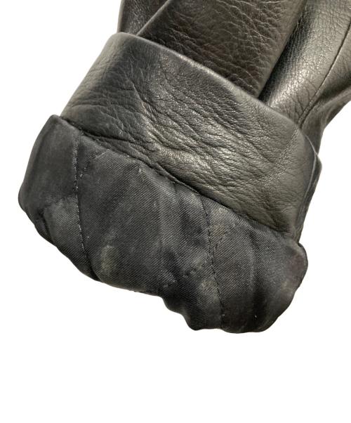 COACH（コーチ）COACH (コーチ) ラムレザーコート ブラック サイズ:Sの古着・服飾アイテム