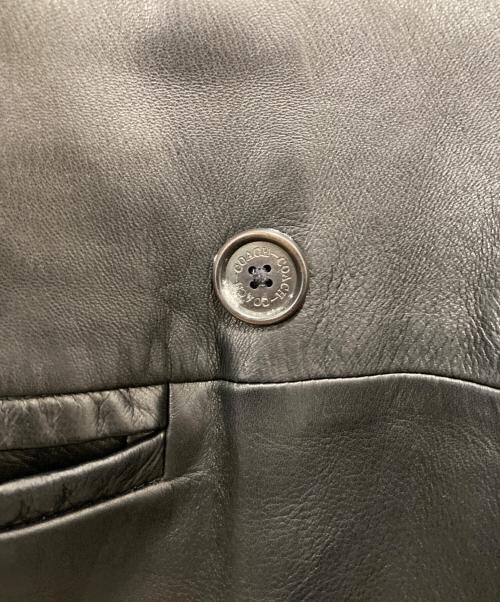 COACH（コーチ）COACH (コーチ) ラムレザーコート ブラック サイズ:Sの古着・服飾アイテム