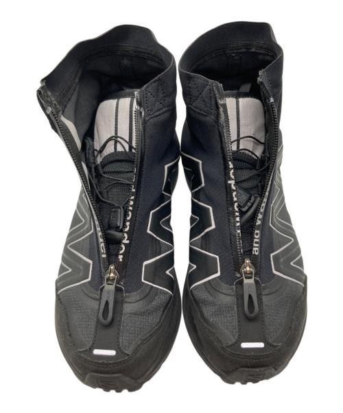 SALOMON（サロモン）SALOMON (サロモン) and wander (アンドワンダー) ハイカットスニーカー ブラック サイズ:25の古着・服飾アイテム