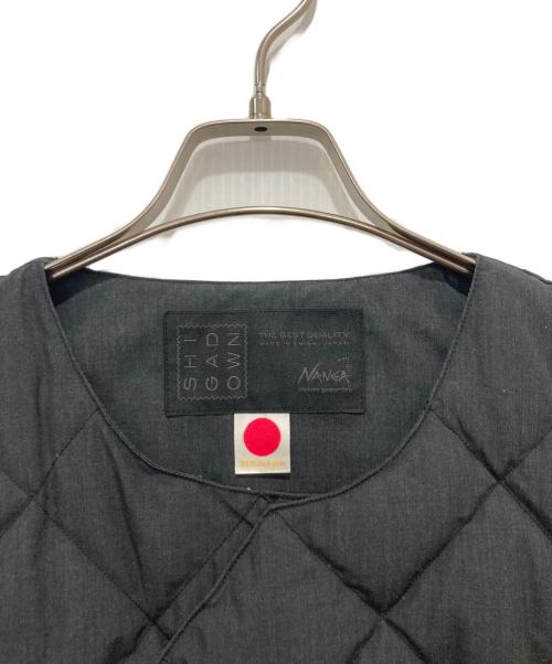 NANGA（ナンガ）NANGA (ナンガ) beaver (ビーバー) 別注QUILTING DOWN JACKET / キルティング ダウンコート ブラック サイズ:Sの古着・服飾アイテム