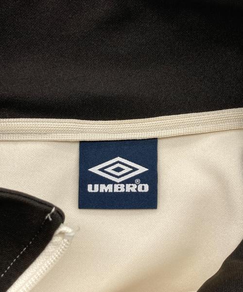 UMBRO（アンブロ）UMBRO (アンブロ) FREAK'S STORE (フリークスストア) 別注 トラックジャケット ベージュ×ブラウン サイズ:Lの古着・服飾アイテム